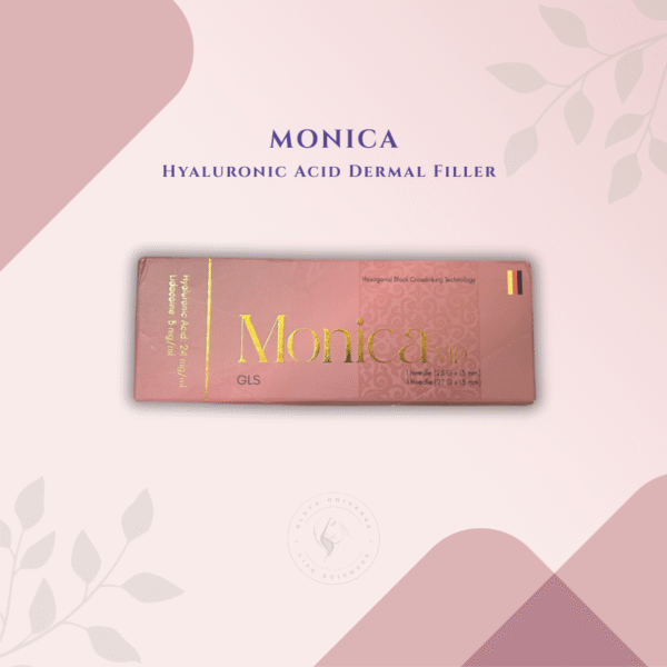 Monica Filler Premium Cross-Linked Hyaluronic Acid Dermal Filler for Face & Lips
